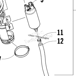 2009 Arctic Cat Z1 TURBO BLACK (S2009Z1NTBUSB) Fuel Pump Assembly