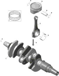 Rotax - Crankshaft And Pistons