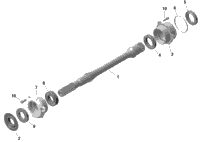 Engine - Drive Shaft - Hd10