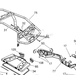2015 Can-Am OUTLANDER L 500 EFI Body And Accessories | Fox
