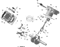 Crankshaft, Piston And Cylinder - 1010R