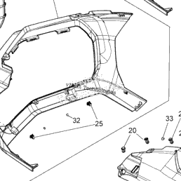 2015 Can-Am SPYDER F3-S SM6 Body And Accessories Front Storage