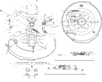 Cub Cadet CC 30 H Hydro Mini Rider (13AC21JD010) (2021) Deck | Shanks Lawn