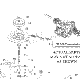 Cub Cadet XT1-LT46 KW (13AFA9TTA10) (2025) Transmission | Shanks Lawn
