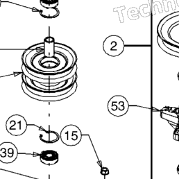 Cub Cadet 1517 13A-231G100 42-Inch Cutting Deck | Shank's Lawn