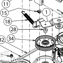 Interruttore PTO Per Cub Cadet PRO Z 100 EFI (2016-2019) E Z-165 - Ricambio The ROP Shop