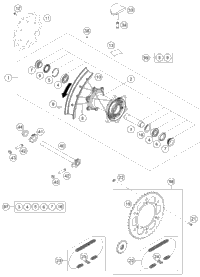 GASGAS250　部品取り GasGas MC250 (2022-2023) | REPLACEMENT PARTS - FCP Racing USA