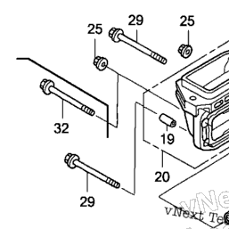 ガス機器交換 Honda Engines GX670 TXF2 Carburetor (1) | CyclePartsNation Honda