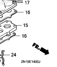 Honda Engines GX670 TXF2 Carburetor (1) | CyclePartsNation Honda