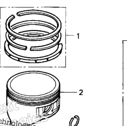 Honda Engines GC190A QHAF Piston@Connecting Rod | CyclePartsNation
