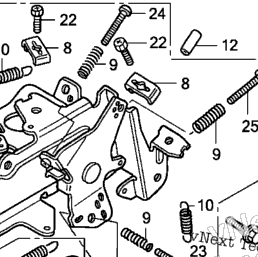 Honda Engines GX620K1 VXE2/A Control (5) | CyclePartsNation Honda