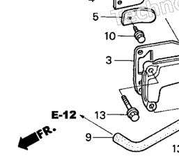 Honda Engines GXV530 DXA2/A Crankcase | CyclePartsNation Honda