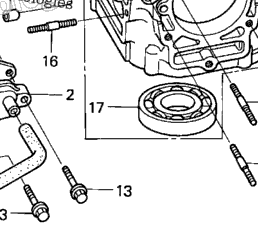 Honda Engines GXV530 DXA2/A Crankcase | CyclePartsNation Honda