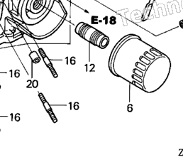 Honda Engines GXV530 DXA2/A Crankcase | CyclePartsNation Honda