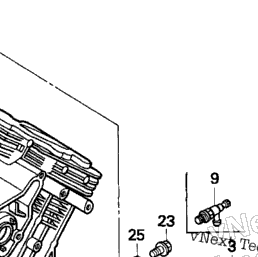 Honda Engines GX610 QDW Cylinder (1) | CyclePartsNation Honda