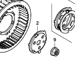 Honda Engines GX630 VZE8 Flywheel | CyclePartsNation Honda Parts