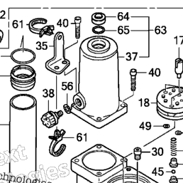 Honda Marine BF50D XRTA Power Trim-Tilt | Babbitts Honda Parts House