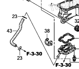 Honda Marine BF90DK2 XRTA Vapor Separator | Babbitts Honda Parts House