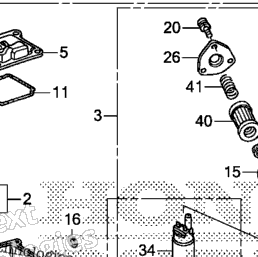 Honda Marine BF90DK2 XRTA Vapor Separator | Babbitts Honda Parts House