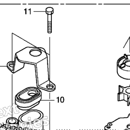 Honda Marine BFP60A XRTA Impeller Pump Kit | CyclePartsNation