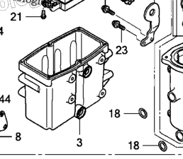 Honda Marine BF130A3 LCA Vapor Separator | CyclePartsNation Honda