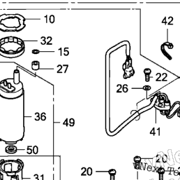 03ページ Honda Marine BF130A3 LCA Vapor Separator | CyclePartsNation Honda