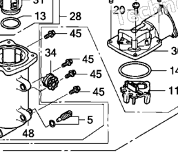 Honda Marine BF130A3 LCA Vapor Separator | CyclePartsNation Honda