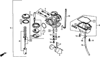 1990 Honda XR80RA Carburetor | MRCycles