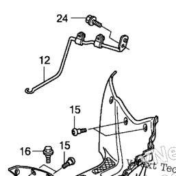 や*様 ARNNDP0003M 2007 Honda TRX420TEA FOURTRAX RANCHER ES Rear Fender | Babbitts