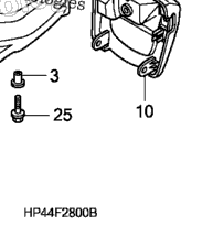 2007 Honda TRX420TEA FOURTRAX RANCHER ES Rear Fender | Babbitts