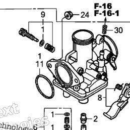 2005 Honda TRX250EXA SPORTRAX 250EX Carburetor | Babbitts Honda