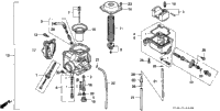 Honda TRX300 Fourtrax 1993-2006 TRX250 1987-1992 Carb Carburettor
