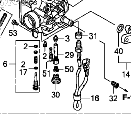 2008 Honda TRX500FMA FOURTRAX FOREMAN 4X4 Carburetor | Babbitts
