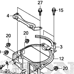 Honda Power Equipment HS720 ASA Chuter (2) | CyclePartsNation
