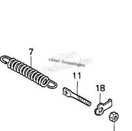 Honda Power Equipment RT5000 A Front P.T.O. Shaft