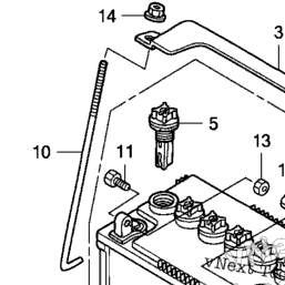 Honda Power Equipment EB11000K1 AN Battery | CyclePartsNation