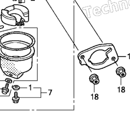 Honda Power Equipment EM3000C A Carburetor | CyclePartsNation