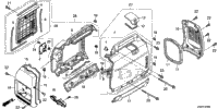 thumbnail image 2 of Genuine Honda Generator Maintenance Cover - Fits EB2200IT & EU2200IT - OEM 63150-Z44-A30ZB 2 of 6