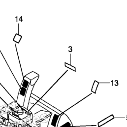 Honda Power Equipment HS928 WAS Labels | CyclePartsNation Honda