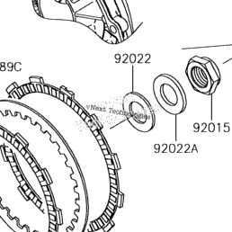 2017 Kawasaki NINJA 650 ABS (EX650KHF) Clutch | Babbitts Kawasaki
