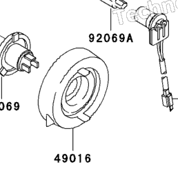 2001 Kawasaki NINJA ZX-6R (ZX600-J2) Headlight(S) | Babbitts