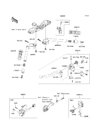 2012 Kawasaki NINJA ZX-6R (ZX600RCF) Handlebar | Babbitts Kawasaki
