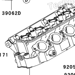2005 Kawasaki NINJA ZX-6R (ZX636-C1) Water Pipe | Babbitts
