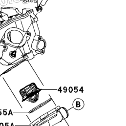 2005 Kawasaki NINJA ZX-6R (ZX636-C1) Water Pipe | Babbitts