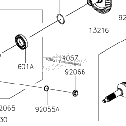 2019 Kawasaki TERYX4 (KRT800GKFA) Drive Shaft-Rear | Babbitts