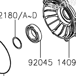 2019 Kawasaki TERYX4 (KRT800GKFA) Drive Shaft-Rear | Babbitts