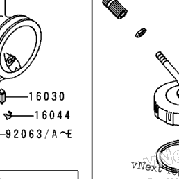 1996 Kawasaki KX125 (KX125-K3) Carburetor | Babbitts Kawasaki