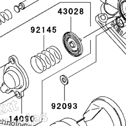 ＼(^o^)／849 ページ☽⋰ 2002 Kawasaki NINJA ZX-9R (ZX900-F1) Carburetor Parts | Babbitts