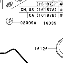 2002 Kawasaki NINJA ZX-9R (ZX900-F1) Carburetor Parts | Babbitts