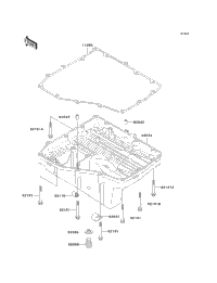 2001 Kawasaki NINJA ZX-12R (ZX1200-A2) Oil Pan | PartsFish.com